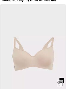 torrid blush Balconette Lightly Lined Smooth Bra 48B NWT